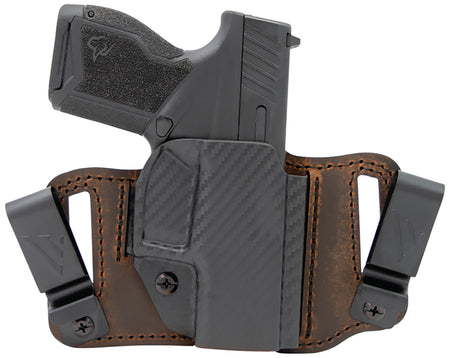 Versacarry INS201G19 Insurgent Deluxe Brown Polymer IWB OWB Holster Glock 19 Right Hand