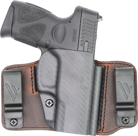 Versacarry INS201HCT Insurgent Deluxe Brown Polymer IWB OWB Holster Springfield Hellcat Right Hand