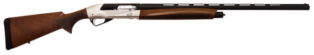 Silver Eagle Arms CAR1228SLVR Carlyle Full Size 12 Gauge Semi-Auto 3" 4+1 28" Black Cerakote Steel Barrel, Silver Steel Receiver, Fixed Turkish Walnut Stock, Right Hand