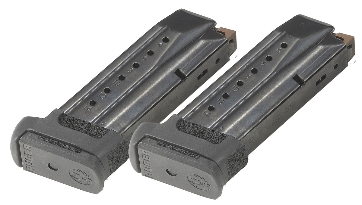 Ruger Security-380 15-Round .380 ACP Black Oxide Alloy Steel Factory Magazines 2 Pack (90731)