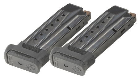 Ruger Security-380 15-Round .380 ACP Black Oxide Alloy Steel Factory Magazines 2 Pack (90731)