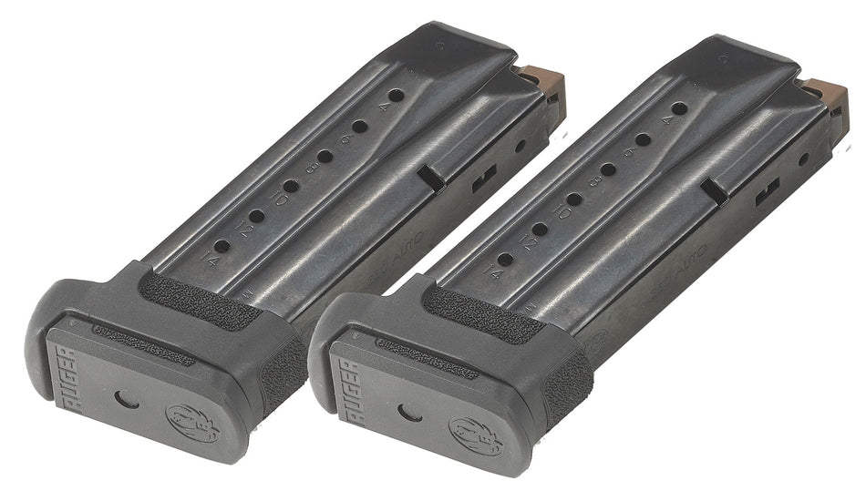 Ruger Security-380 15-Round .380 ACP Black Oxide Alloy Steel Factory Magazines 2 Pack (90731)