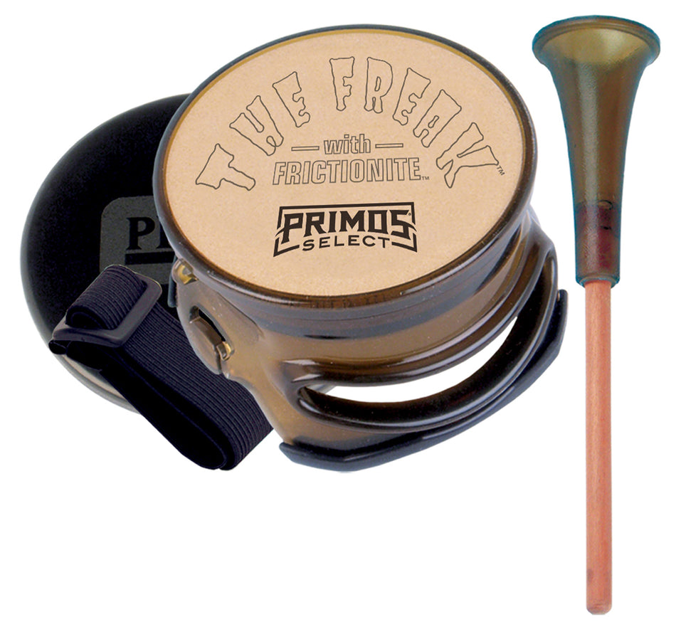 Primos The Freak Turkey Friction Call with Frictionite, Mountable Body