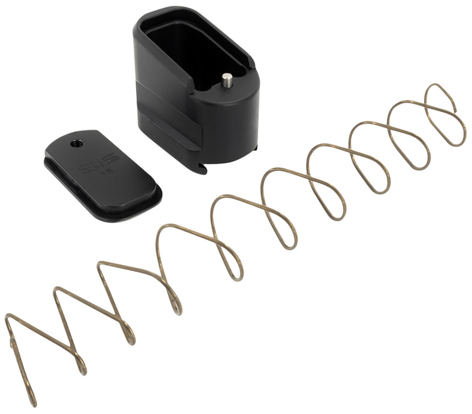 Shield Arms SAS15ME5BLK S15 +5rd Mag Extension, Black Anodized Aluminum