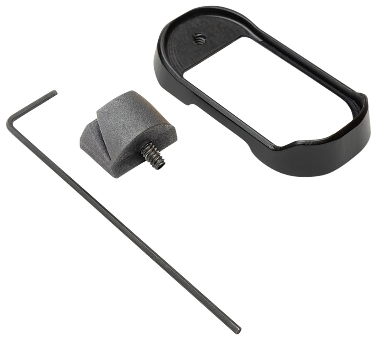 Shield Arms G43X48MAGWELLBLK Glock 43X/48 Mag Well Insert, Black Anodized Aluminum