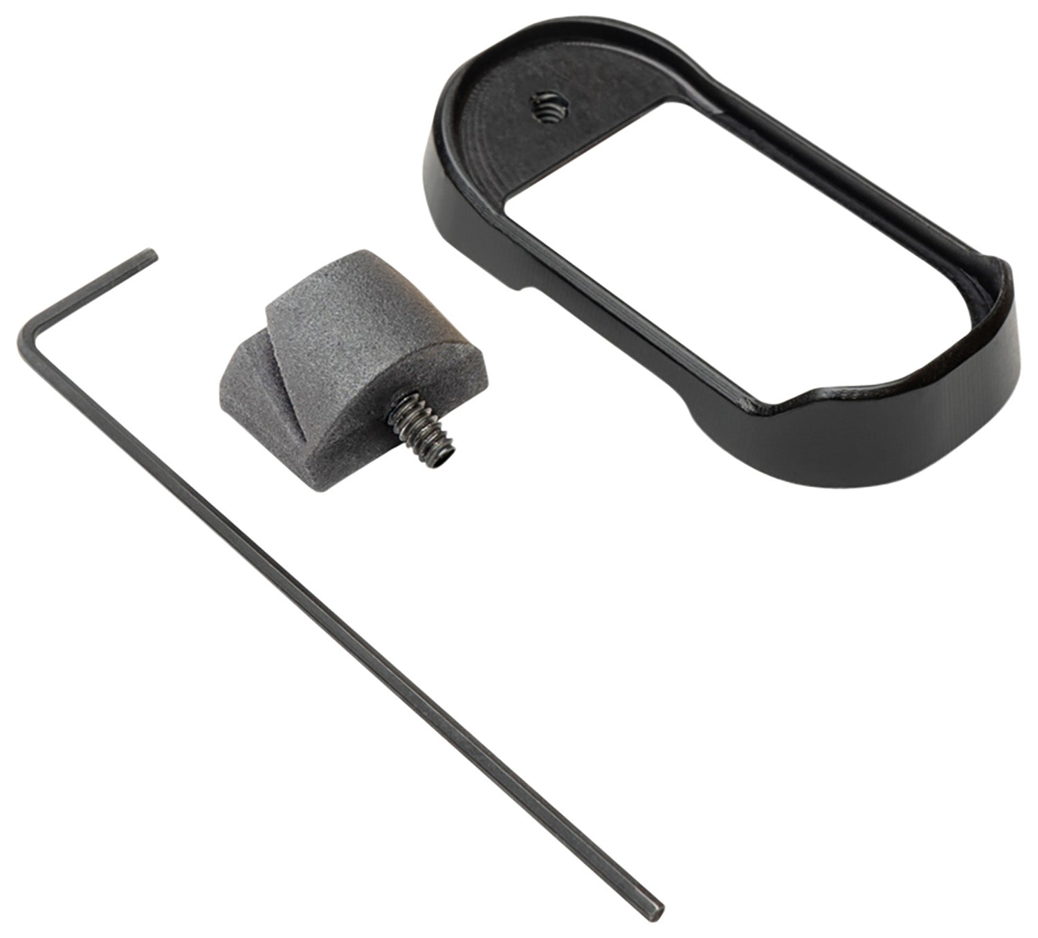 Shield Arms G43X48MAGWELLBLK Glock 43X/48 Mag Well Insert, Black Anodized Aluminum