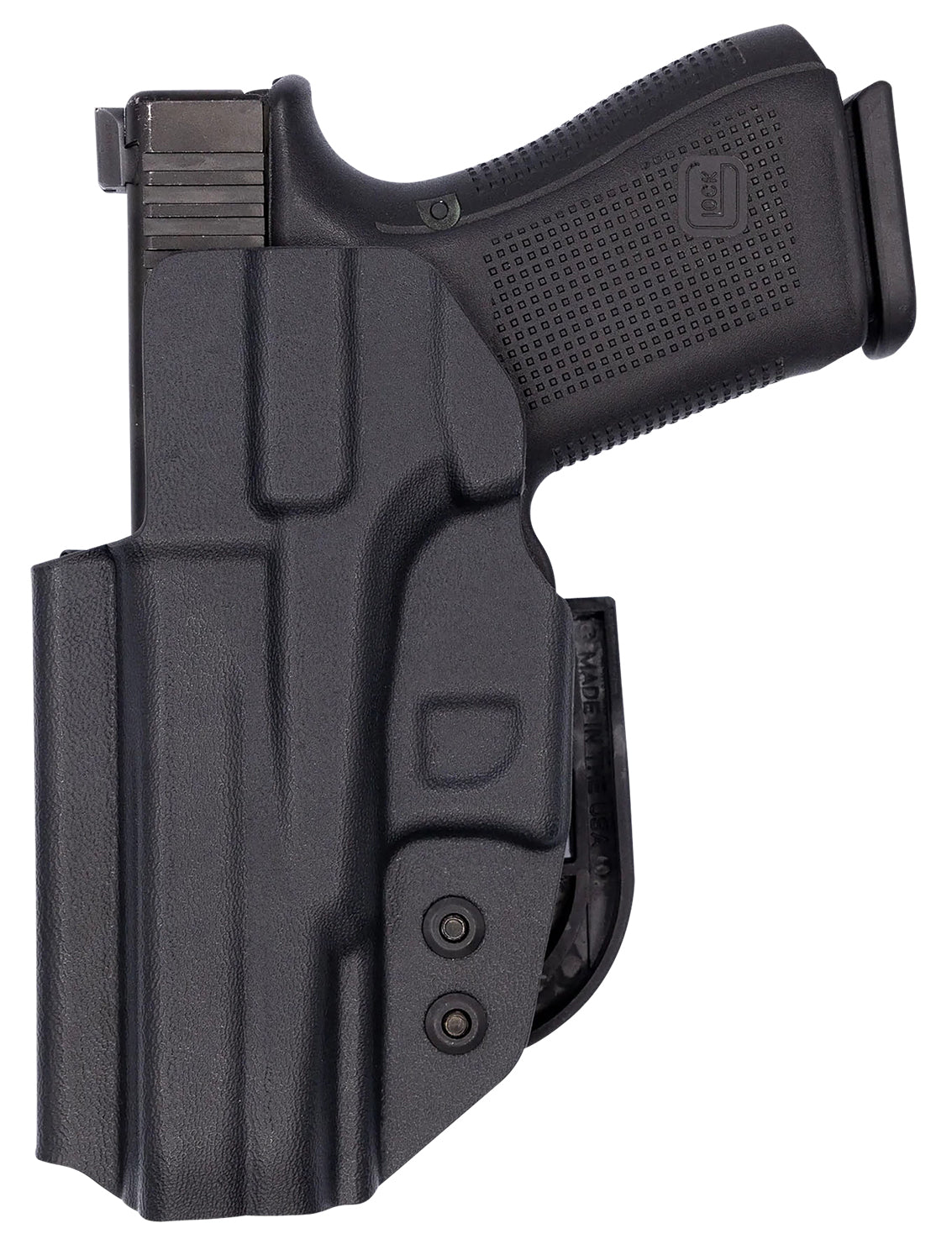 C&G Holsters 0008100 Black Kydex IWB Belt Clip Holster for Glock 19 & Glock 23