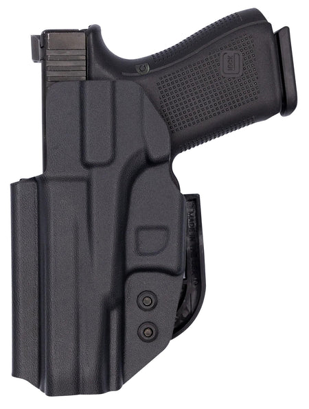 C&G Holsters 0008100 Black Kydex IWB Belt Clip Holster for Glock 19 & Glock 23