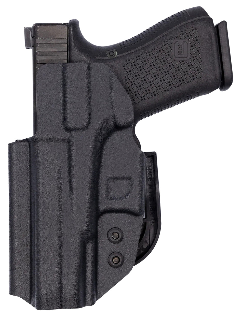 C&G Holsters 0008100 Black Kydex IWB Belt Clip Holster for Glock 19 & Glock 23
