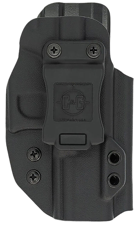 C&G Holsters 1864100 Black Kydex IWB Belt Clip Holster Designed for 1911 3.5 Inch Right Hand