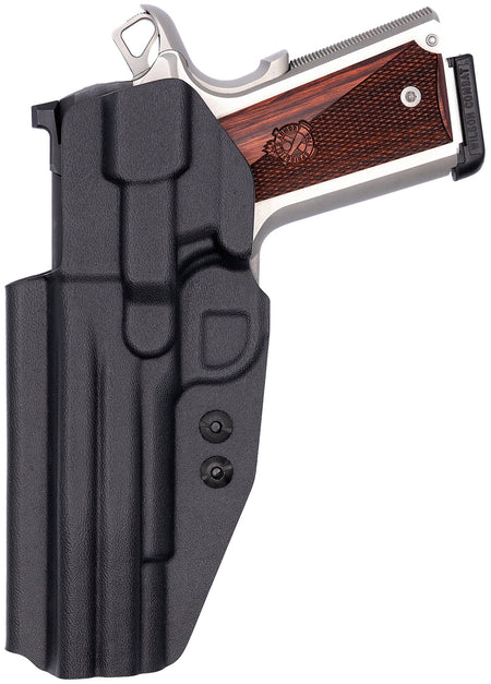 C&G Holsters 1852100 Black Kydex IWB Belt Clip Holster Designed for 1911 5 Inch Right Hand