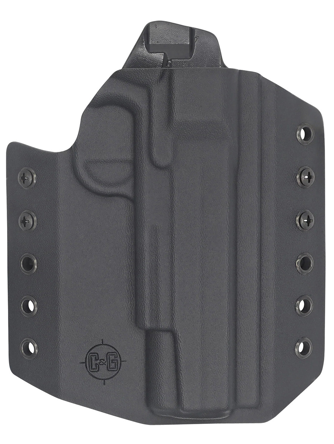 C&G Holsters Covert Outside Waistband Kydex Holster Sig 1911 Rail 5"