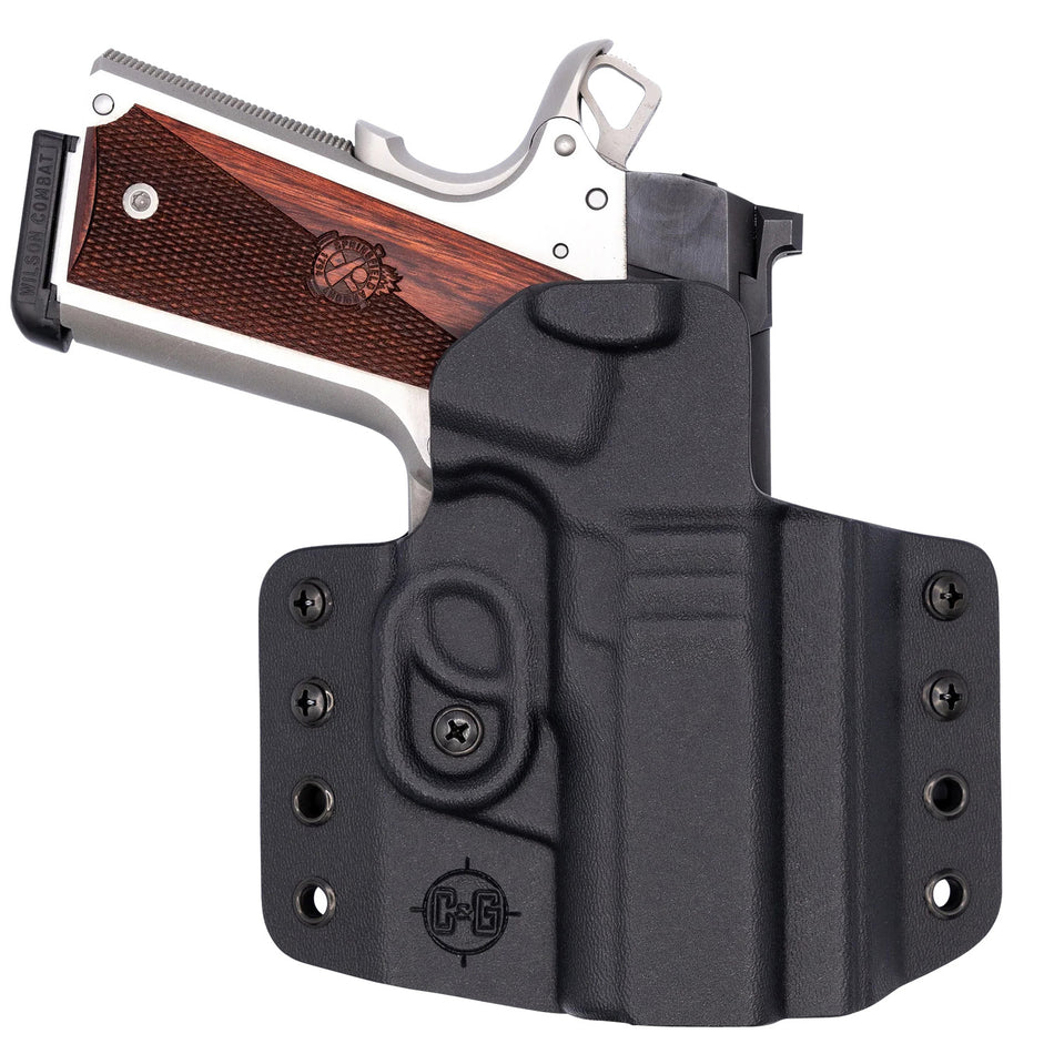 C&G Holsters Covert Outside Waistband Kydex Holster 1911 3.5" Right Hand
