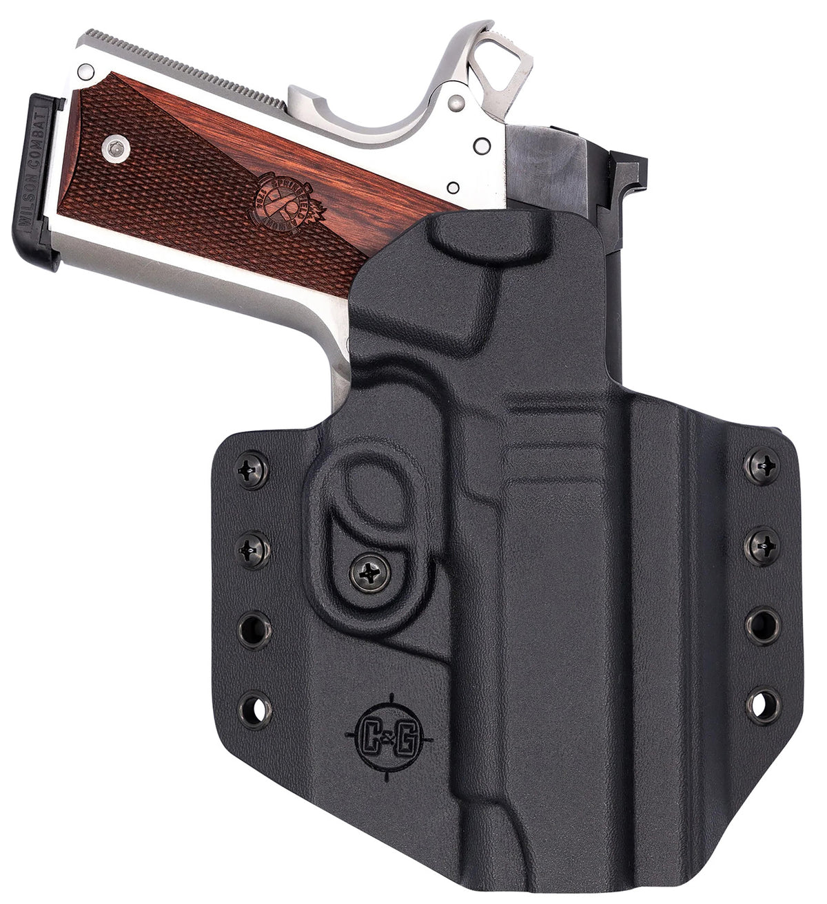 C&G Holsters Covert Outside Waistband Kydex Holster 1911 4.25" Wilson Combat EDC X9 Right Hand