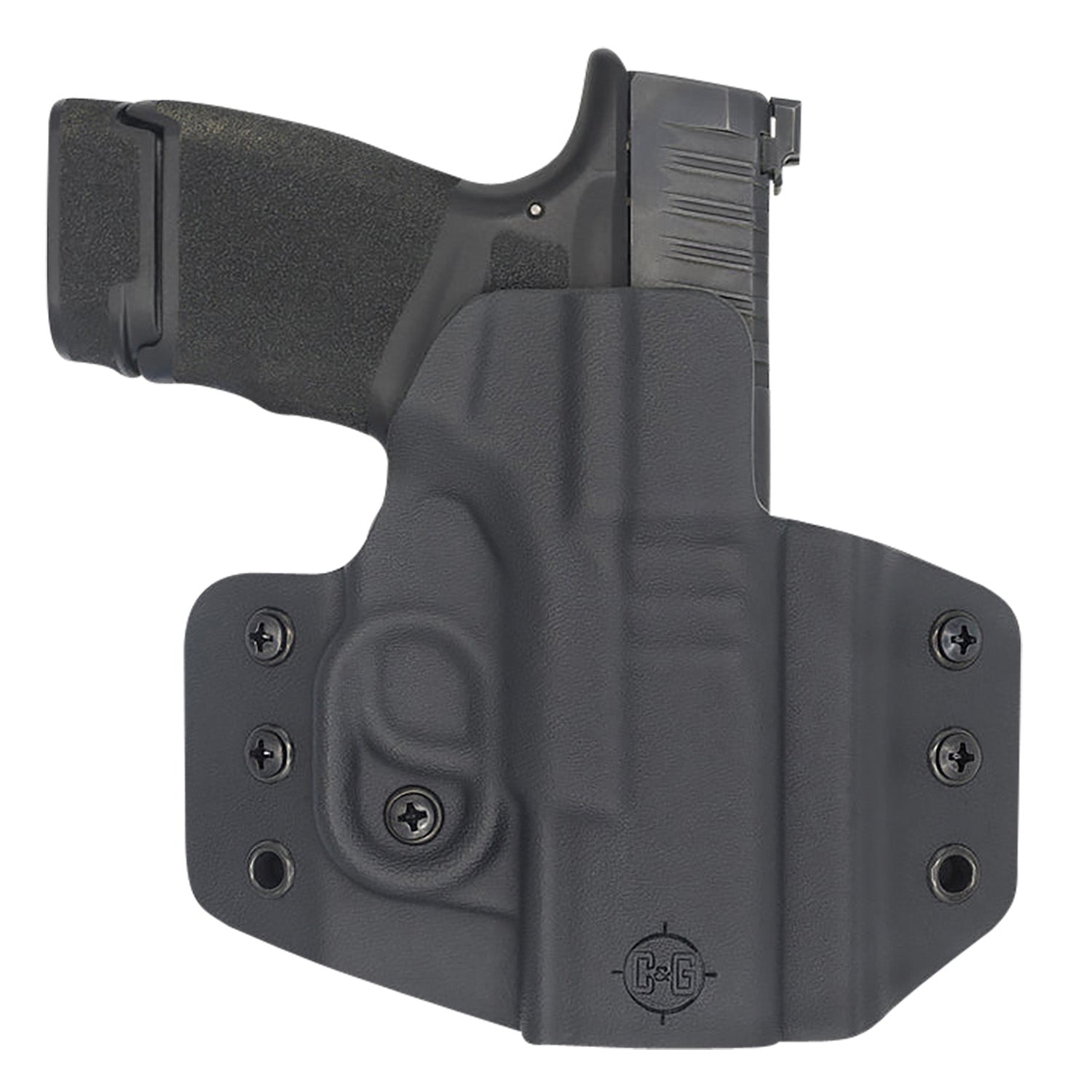 C&G Holsters Covert OWB Belt Loop Black Kydex Springfield Hellcat Right-Hand Holster