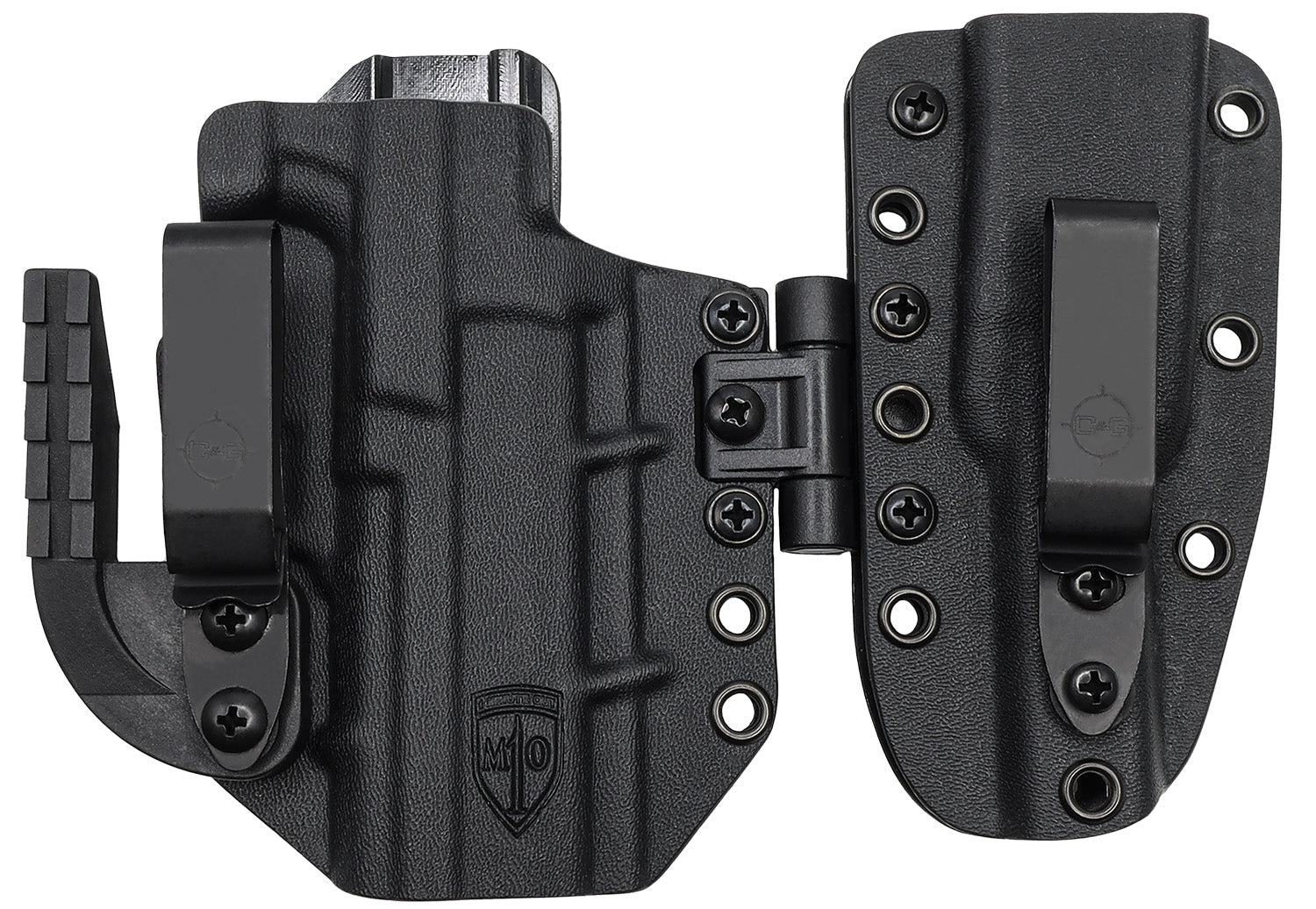 C&G Holsters MOD1 IWB Belt Clip Black Kydex Sig Sauer P365/XL Right-Hand Holster