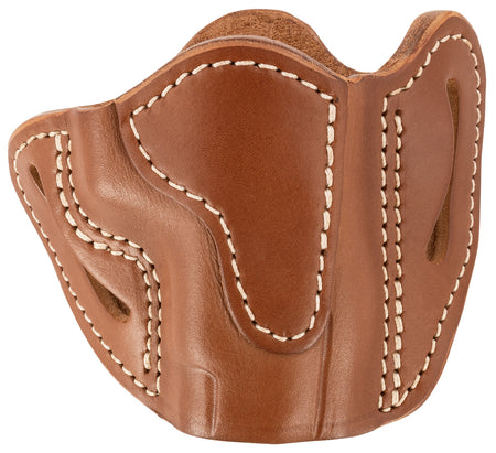1791 Gunleather Optic Ready OWB Compact Belt Slide Holster Classic Brown Leather - Compatible w/ Sig P365XL and Glock 48 RH
