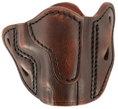 1791 Gunleather Optic Ready OWB Compact Belt Slide Holster Vintage Leather - Compatible w/ Sig P365XL and Glock 48 RH