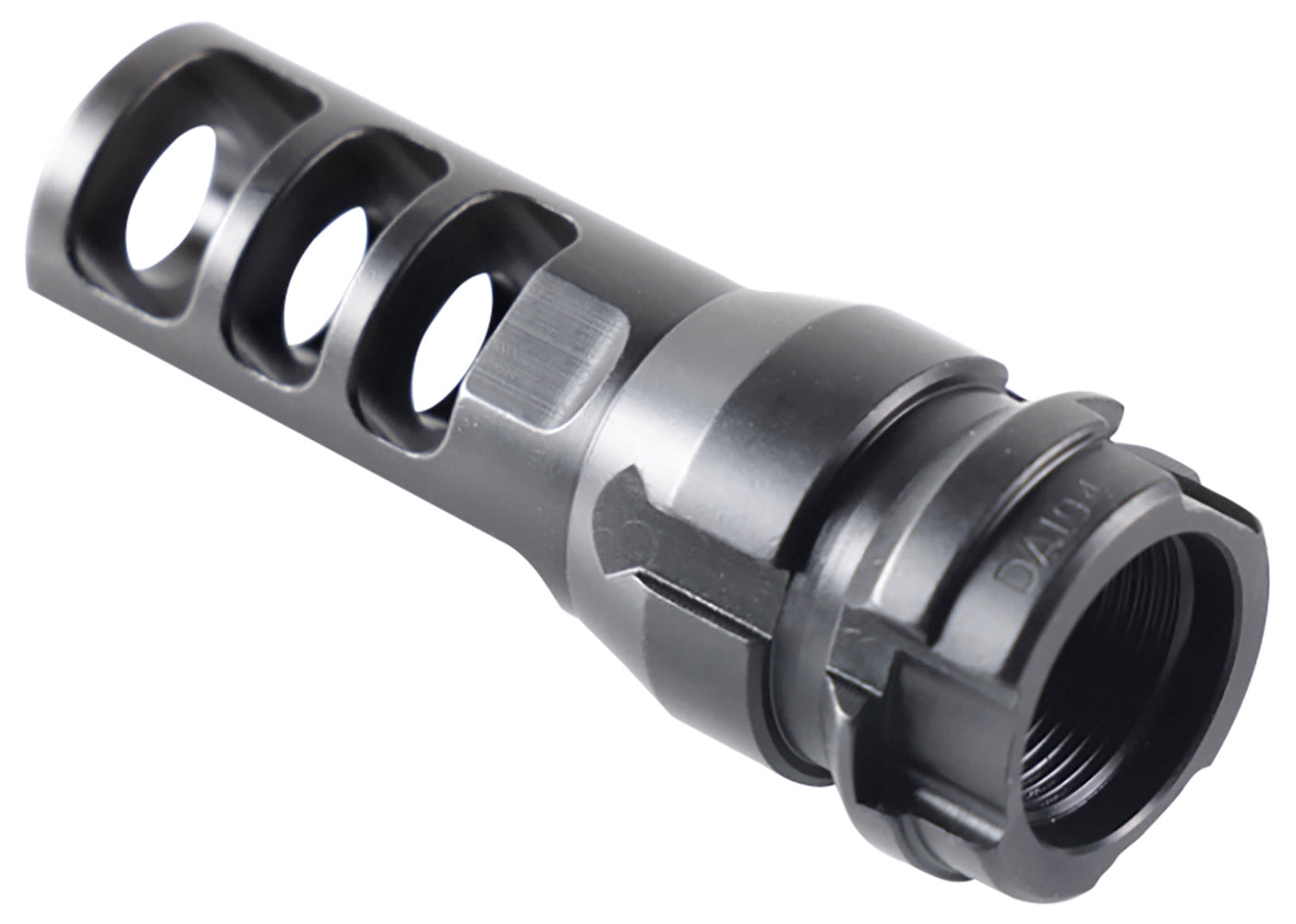 Dead Air DA102 5/8"-24 tpi Black Steel KeyMount Muzzle Brake 2.60" OAL
