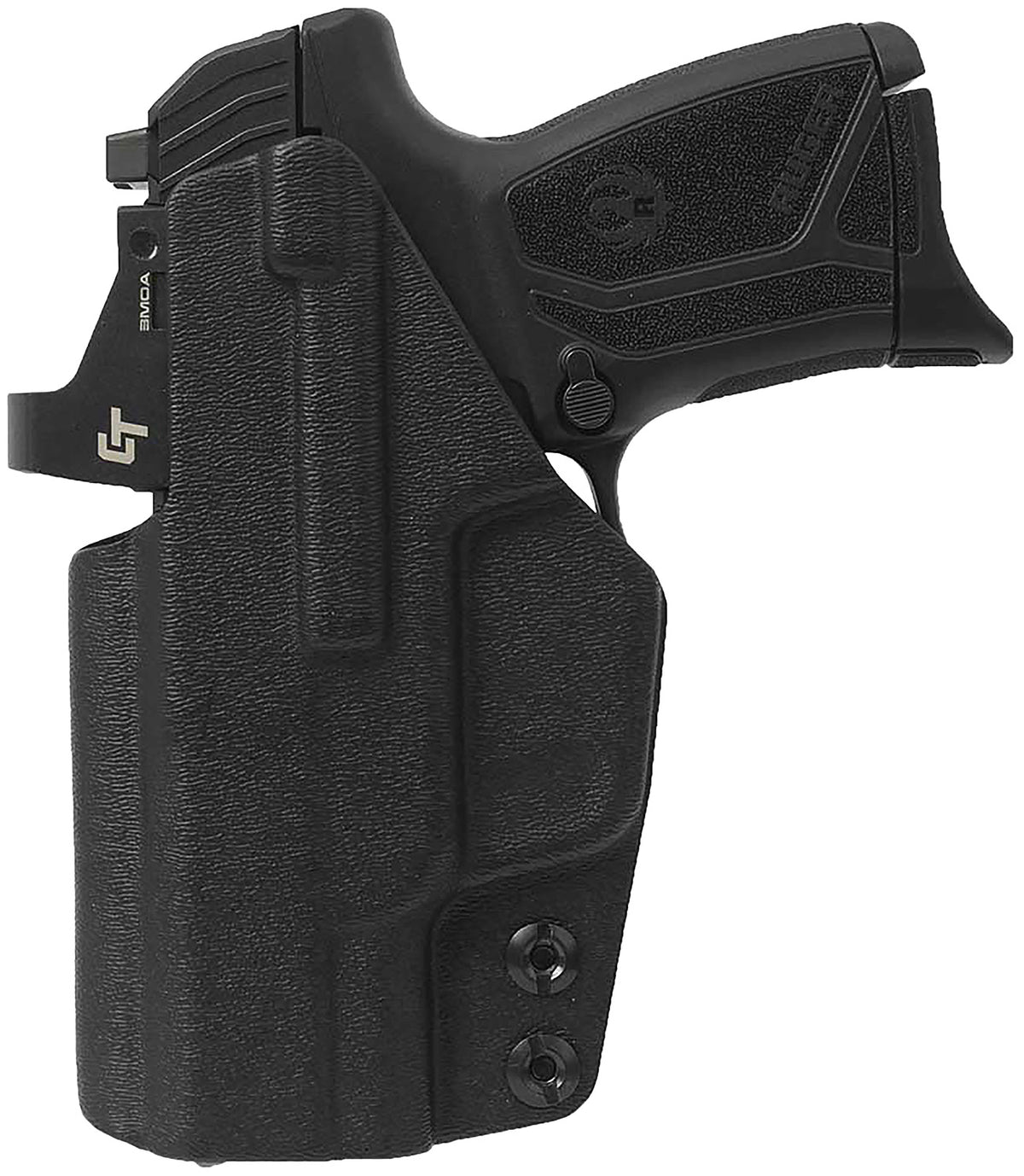 1791 Gunleather Tactical IWB Kydex Holster w/ Belt Clip Black - Compatible w/ Ruger Max-9 Right Hand