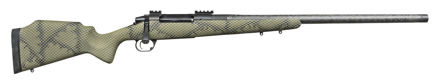 Proof Research 136355 Ascension 7mm PRC 4+1 24" Carbon Fiber Wrapped, Black Titanium Action, TFDE Monte Carlo Stock with Raised Comb, TriggerTech Trigger