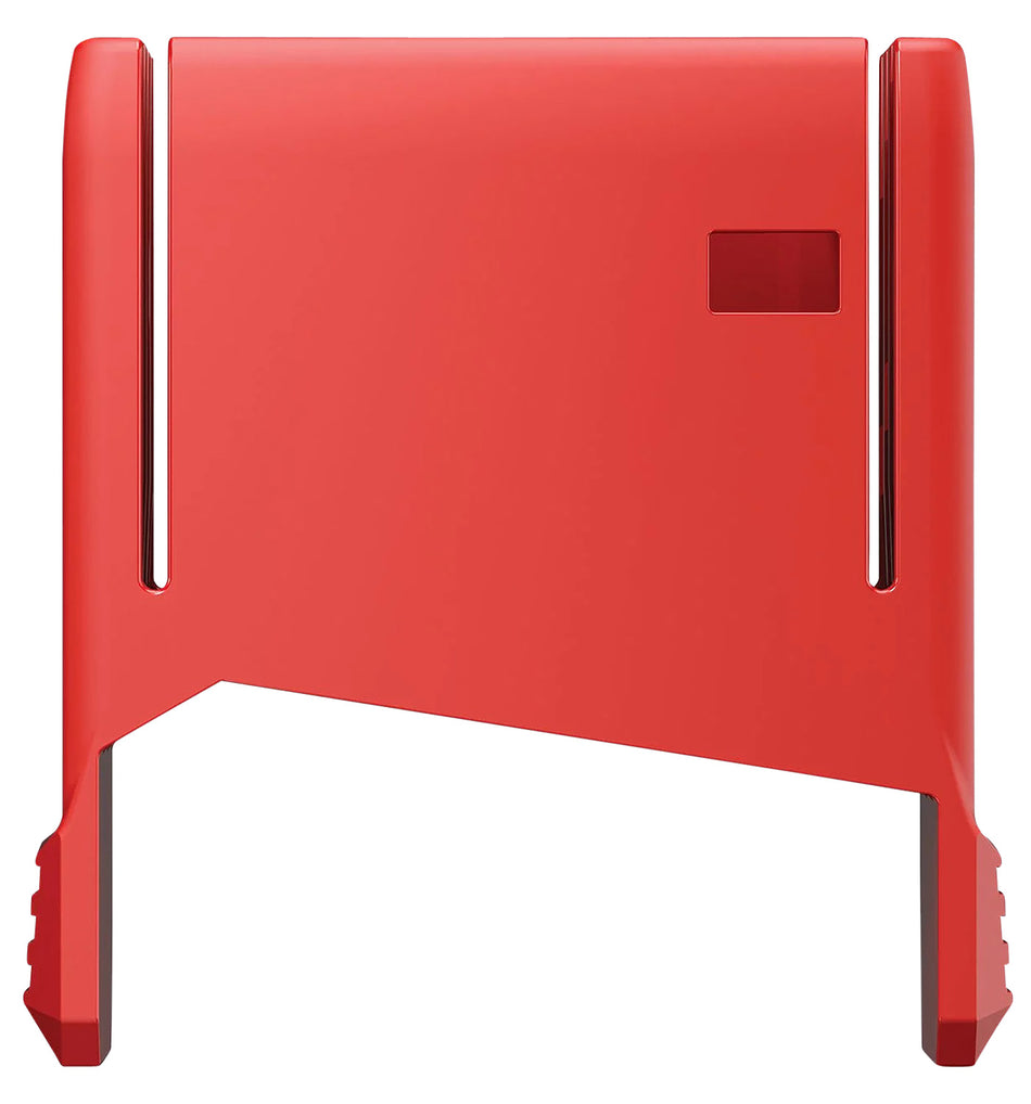 Real Avid AVAR10SFVBS AR-10 AR-15 Smart-Fit Vise Block Sleeve Red/Gray with Pivot Lock