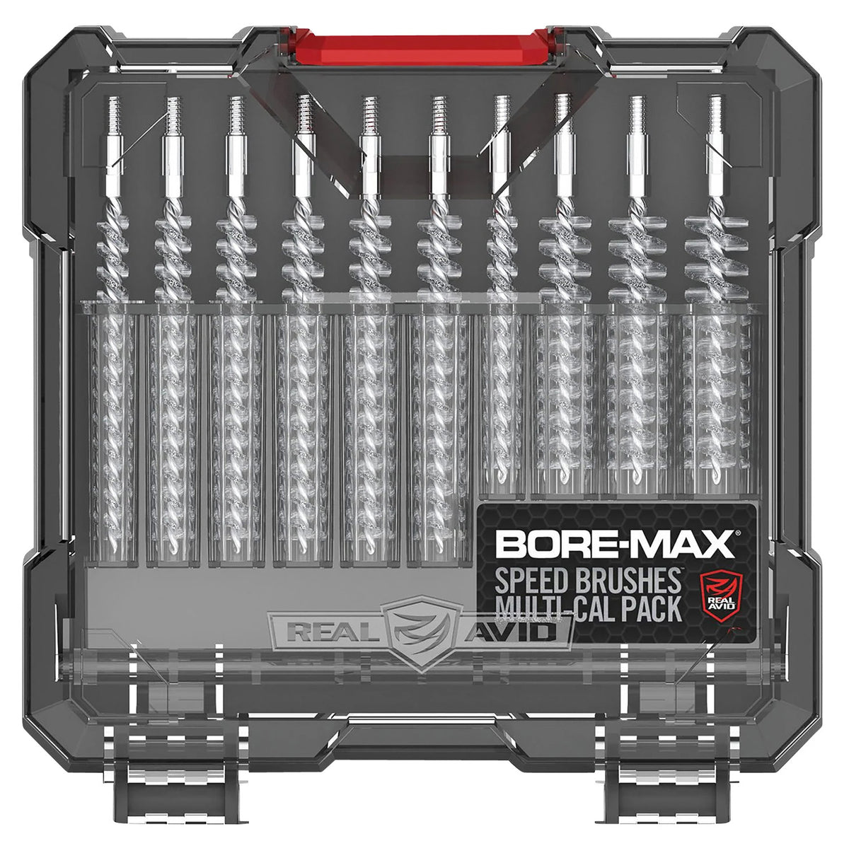 Real Avid Bore-Max Nickel-Plated Speed Brush Multi-Caliber Cleaning Set