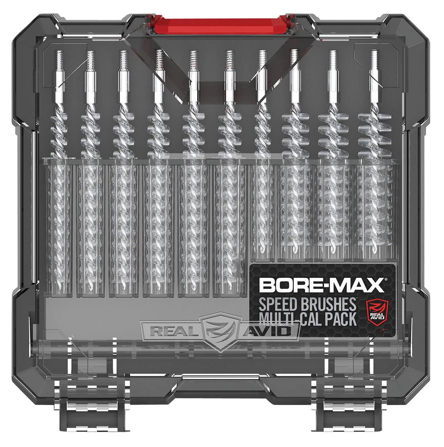 Real Avid Bore-Max Nickel-Plated Speed Brush Multi-Caliber Cleaning Set