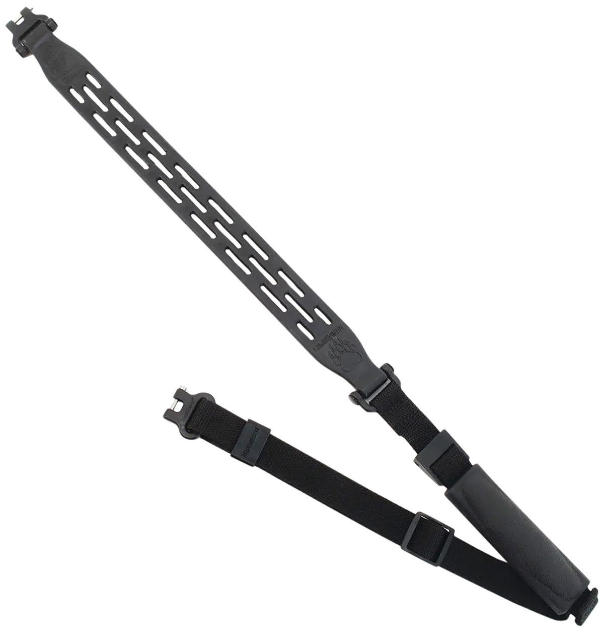 Limbsaver Kodiak-Air 1" Wide Black Rubber NAVCOM Adjustable Rifle Sling Model 12290