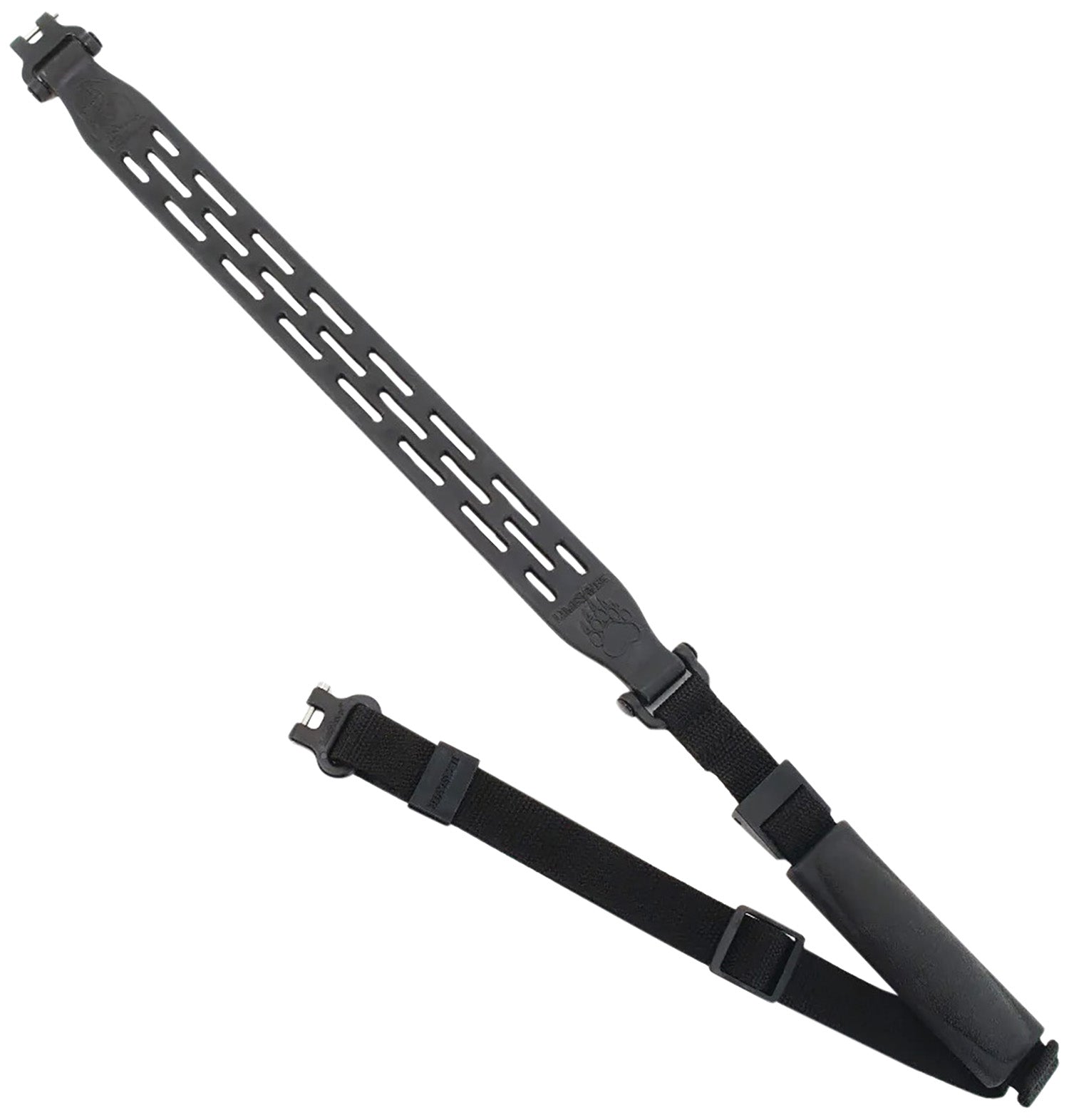 Limbsaver Kodiak-Air 1" Wide Black Rubber NAVCOM Adjustable Rifle Sling Model 12290