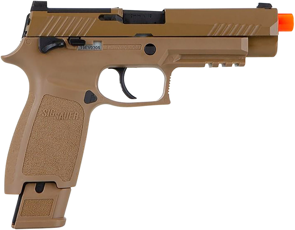 Sig Sauer ProForce M17 Green Gas/CO2 Airsoft Pistol 6mm 21rd Coyote Full Blowback