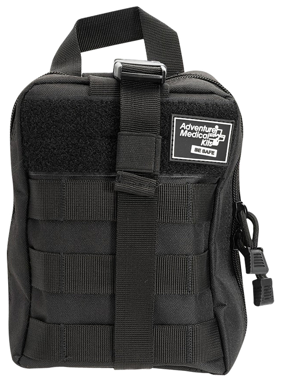 AMK MOLLE Trauma Kit 2.0 with QuikClot Dressing and Trauma Tourniquet - Black