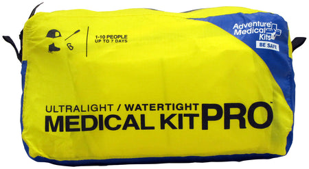 AMK Ultralight Pro Backcountry Watertight Medical Kit with Professional-Grade Supplies - Yellow