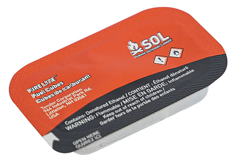 SOL 01401239 Fire Lite Smokeless Fuel Cubes 4 Packs 12 Cubes Each Camping Fire Starter