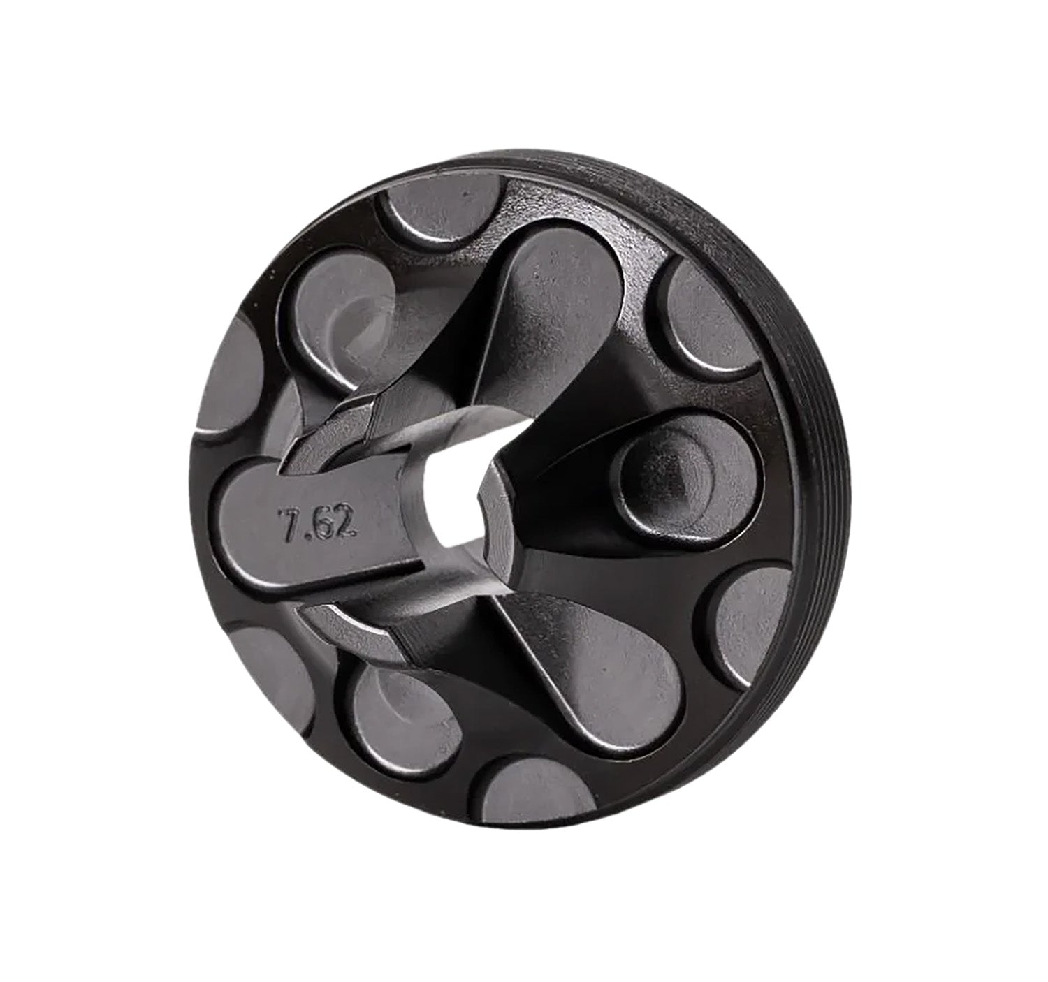 Rugged Suppressors FC006 Black 7.62mm Flash Hider Front Cap for Rugged Suppressors