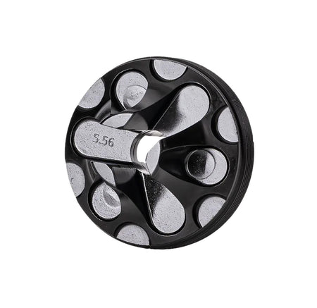 Rugged Suppressors FC007 Black 5.56mm Flash Hider Front Cap - Razor556 Compatible