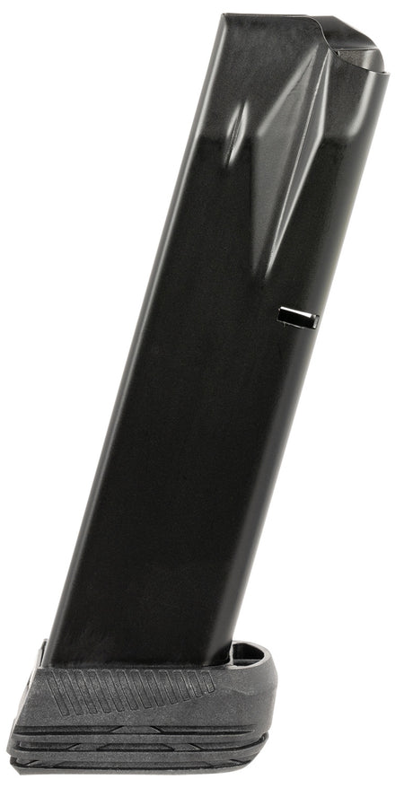 Mec-Gar MGPB9220DPS 9mm 20-Round Extended Drop Protection Anti-Friction Magazine Fits Beretta 92FS M9 92G 92X Black