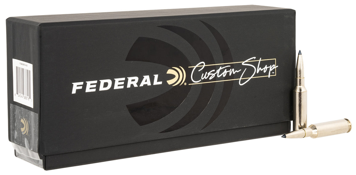 Federal Custom Rifle Ammo Terminal Ascent 130 Grain 6.5mm Creedmoor 2800 fps