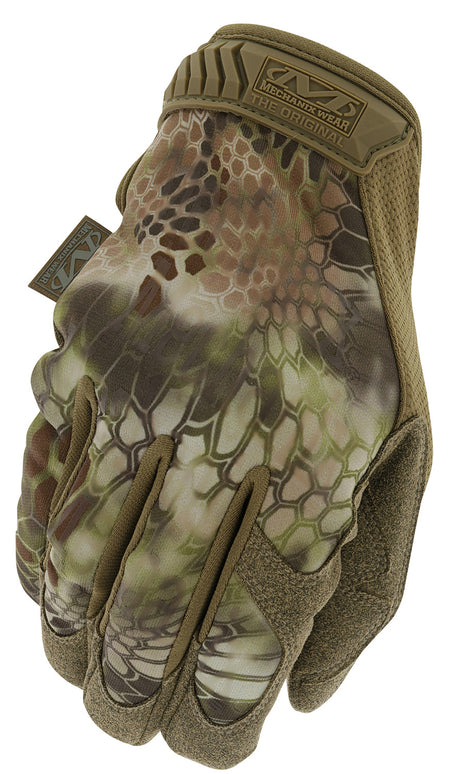 Mechanix Original Medium Kryptek Highlander Tan Synthetic Leather Velcro Glove MG732009