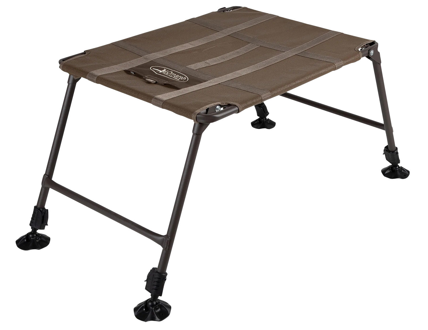 MOmarsh 34025 Brown Mesh Final Stand 31"x24" Adjustable Leg Platform