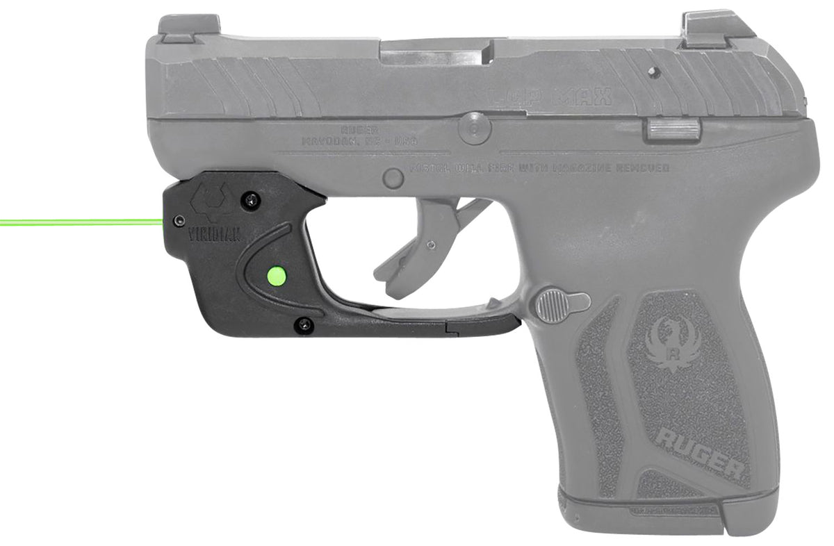 Viridian 912-0071 Black E-Series Green Laser for Ruger LCP Max