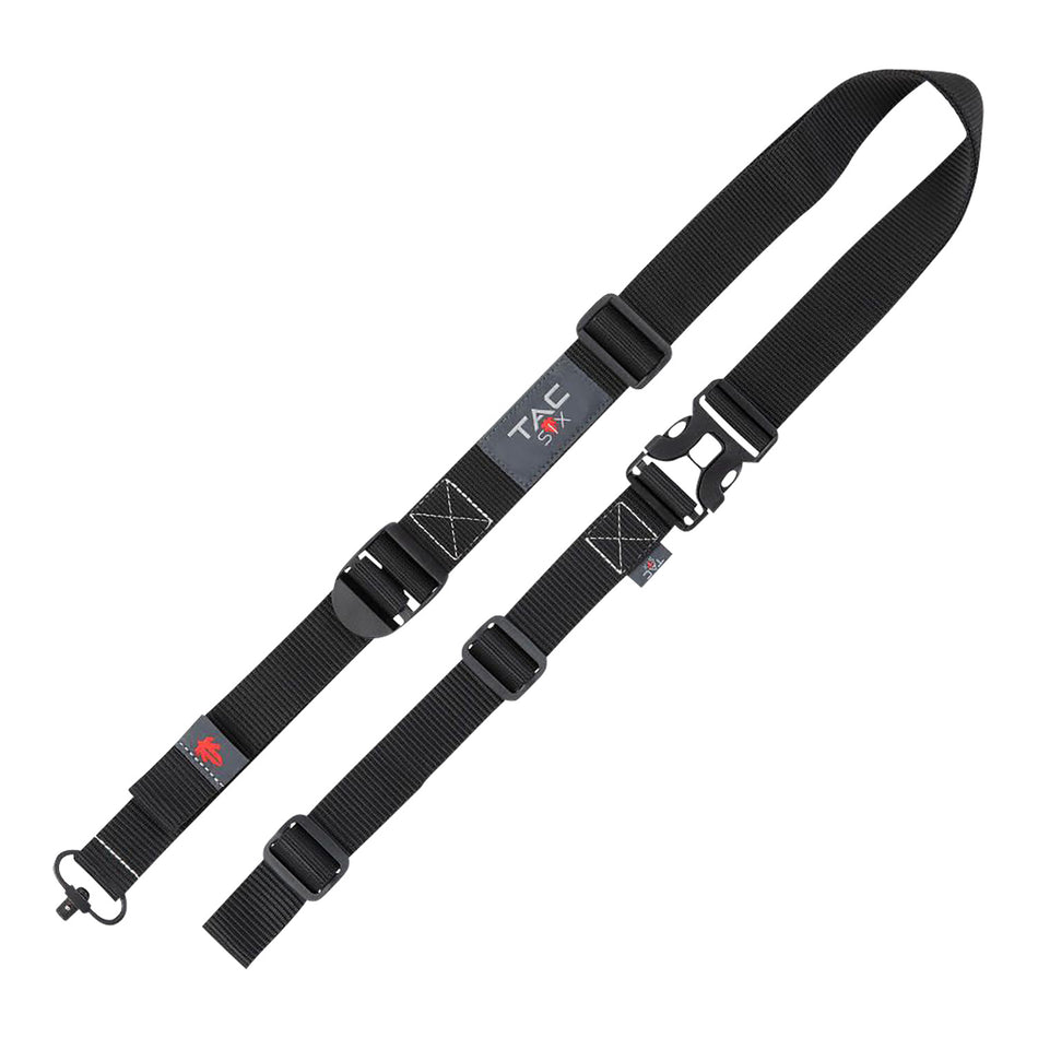 Tac Six Citadel 8493 Adjustable Black Double Point QD Sling Heavy Duty Rifle
