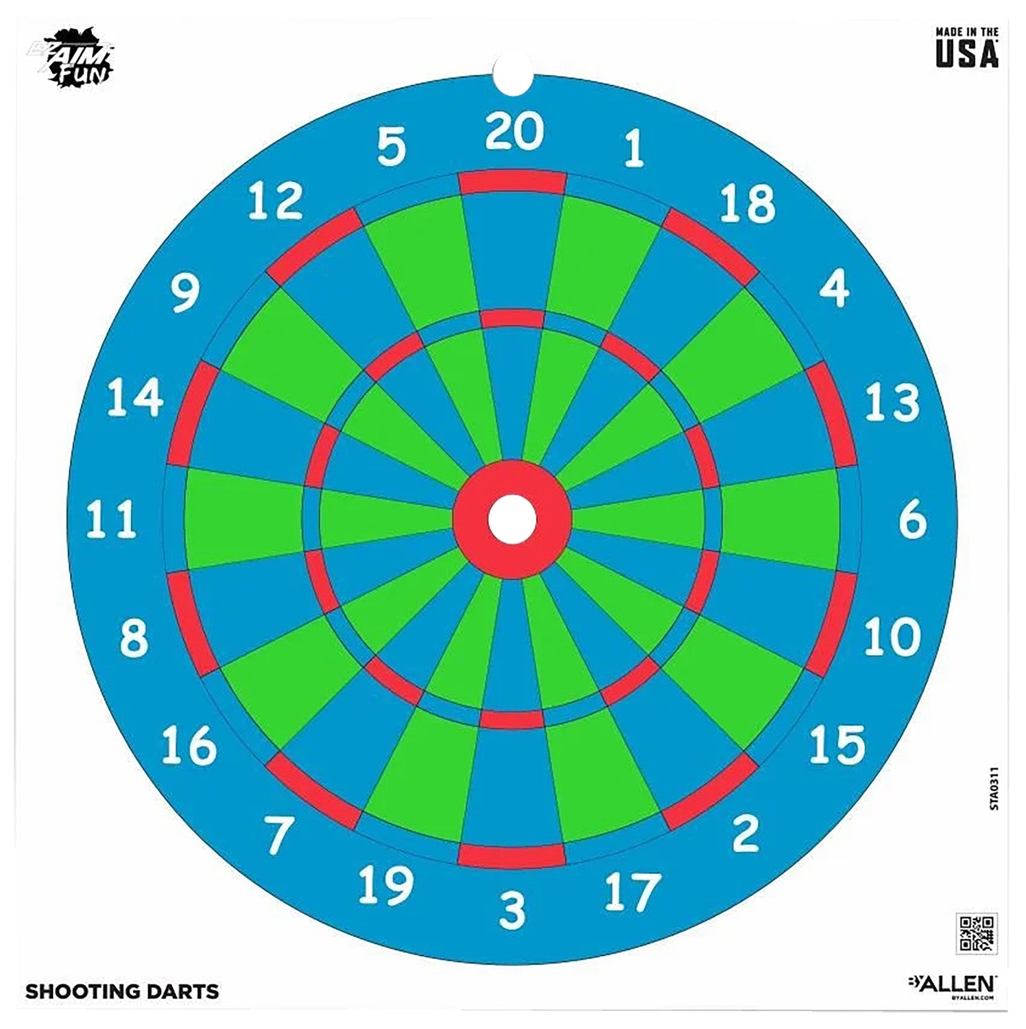 EZ-Aim Fun Series Wall Paper Targets for Handgun, Airsoft & BB Guns, 12"x12", 9 Pack