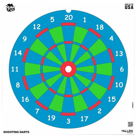 EZ-Aim Fun Series Wall Paper Targets for Handgun, Airsoft & BB Guns, 12"x12", 9 Pack