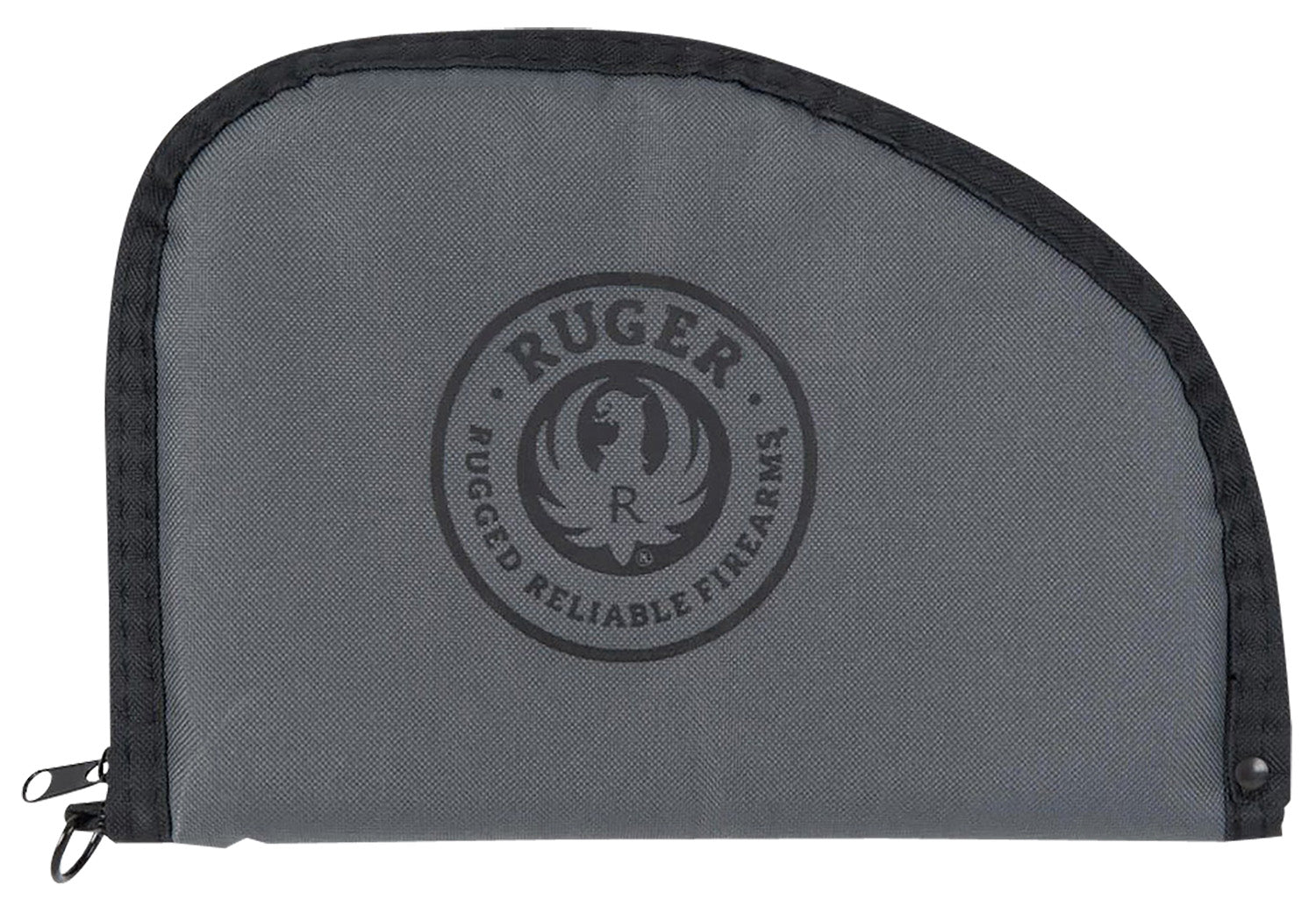 Allen Ruger 27452 Rugged 10" Full-Size Pistol Case Black Gray Lockable Polyester for Multiple Models