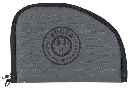Allen Ruger 27452 Rugged 10" Full-Size Pistol Case Black Gray Lockable Polyester for Multiple Models