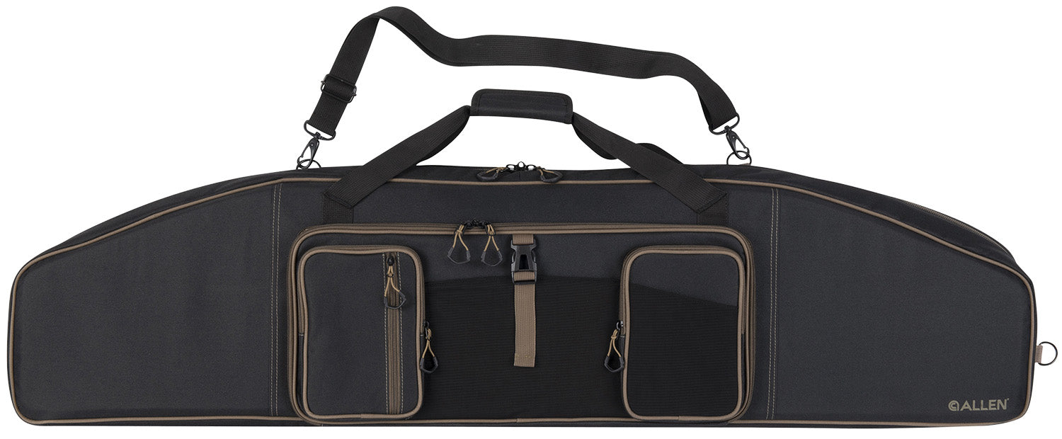Allen 123-50 Tower Padded Double Rifle Case 50" Black/Gold Endura Lockable Zipper