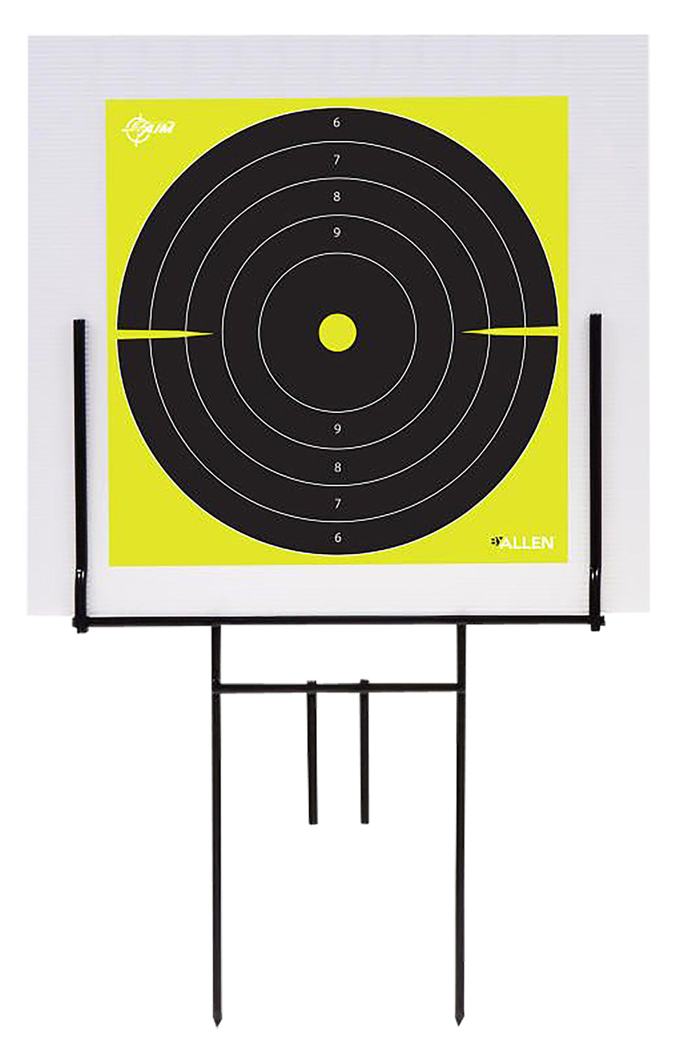 EZ-Aim 15309 Lightweight Portable Range Target Stand with Coroplast Board and 2 Targets