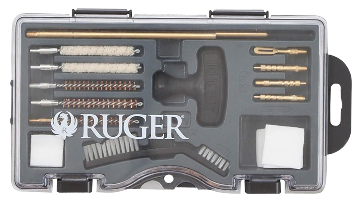 Ruger Allen 27822 .22 Rimfire Cleaning Kit 12-Piece with Black Plastic Case