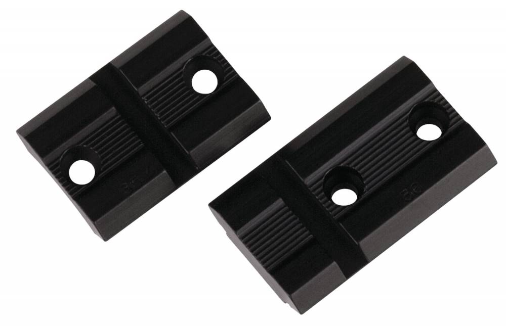 Weaver 48467 Silver Scope Base Pairs Compatible with Savage and Ruger